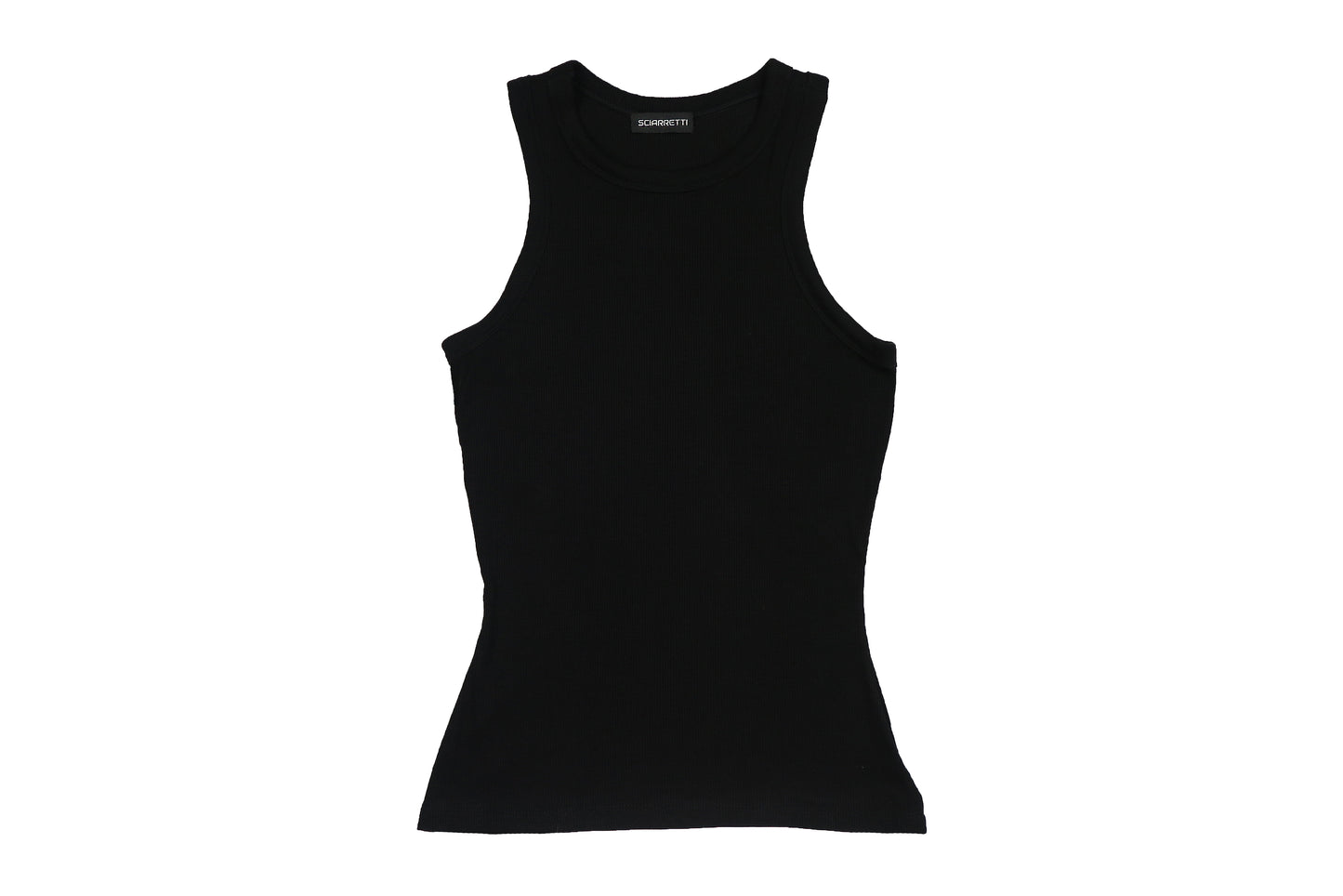 Black Rib Knit Tank