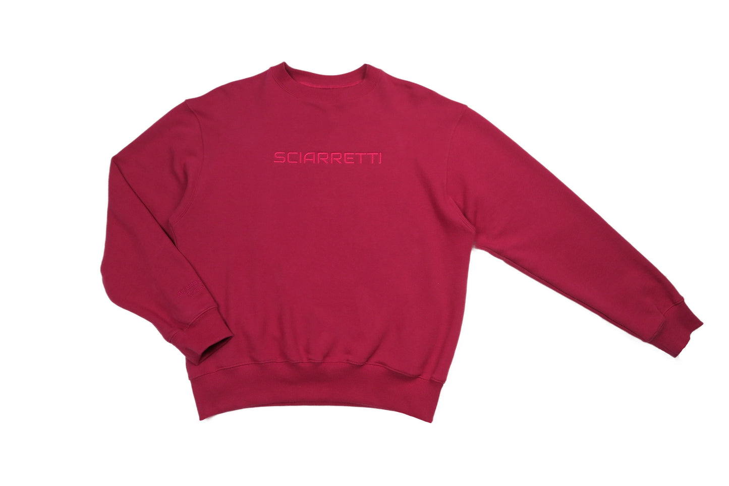 Unisex Magenta Crewneck